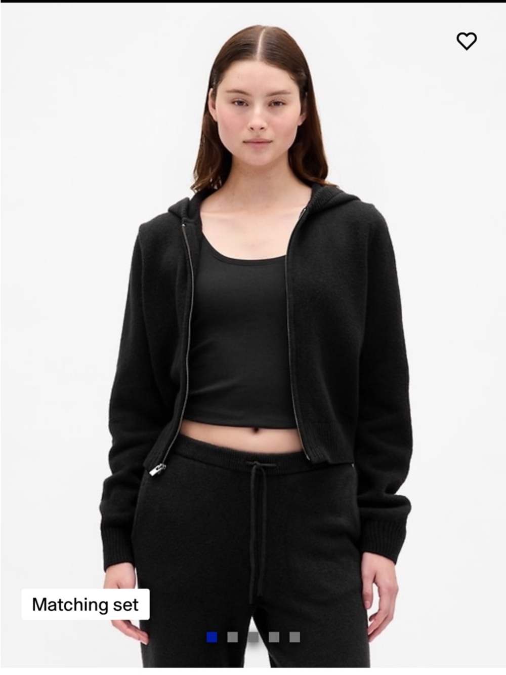 Gap Cashsoft Sweater Zip Hoodie